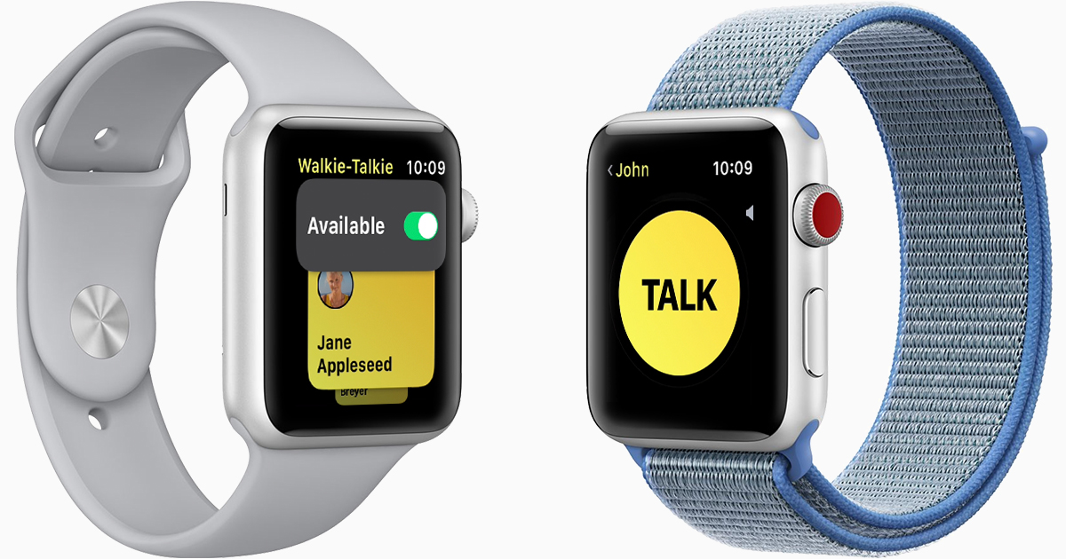 how to use walkie talkie on apple watch