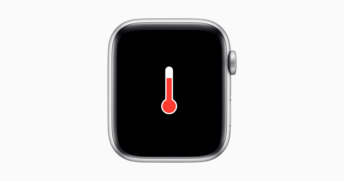 Mantener el Apple Watch a una temperatura de funcionamiento adecuada -  Soporte técnico de Apple