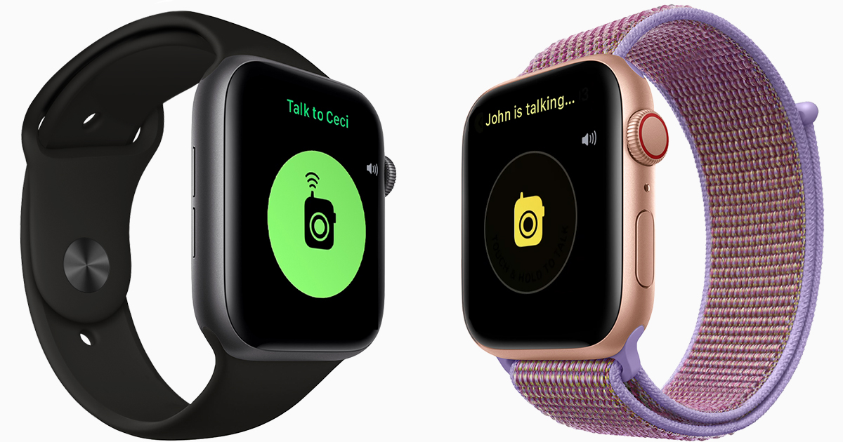 Use Walkie Talkie On Your Apple Watch Apple Support