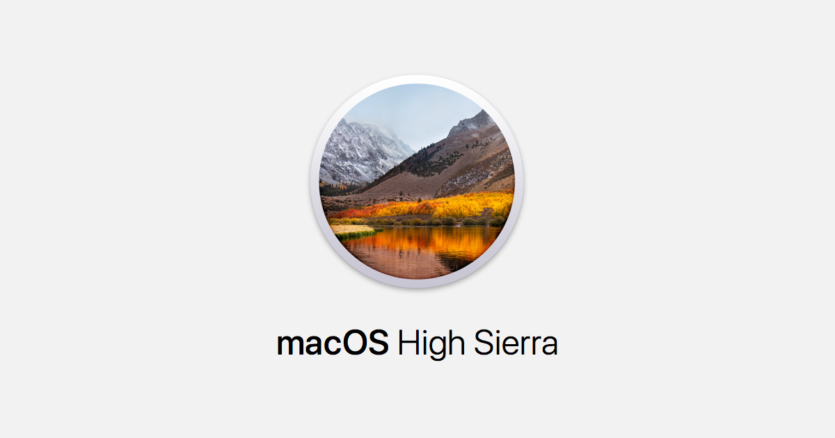 Download a full macos high sierra installer app download