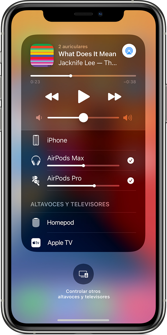 Compartir audio con unos auriculares Beats o AirPods Soporte técnico