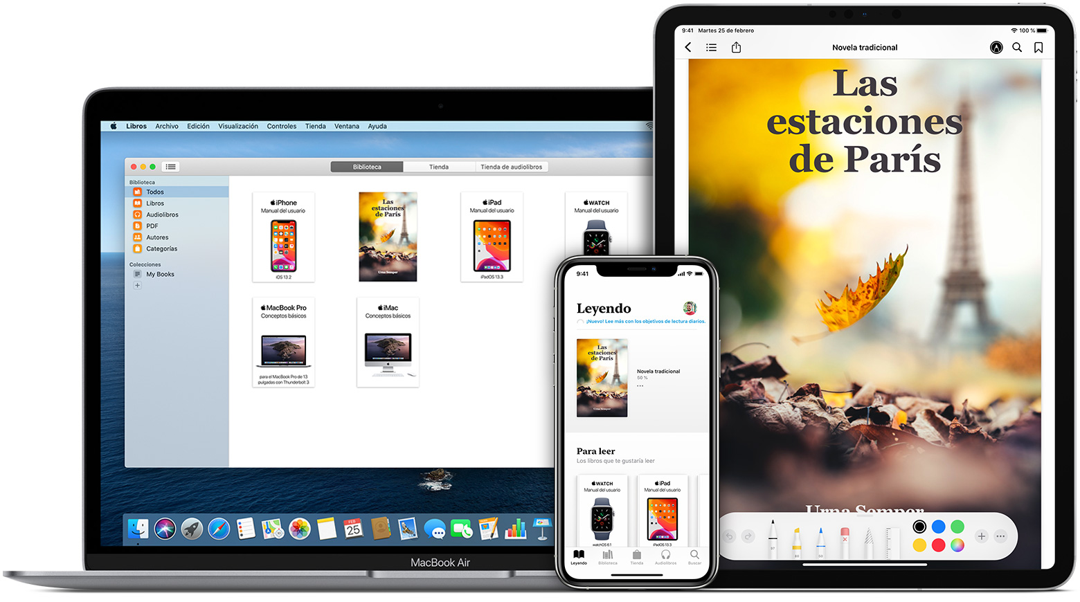 Guardar Y Marcar Archivos Pdf En El Iphone El Ipad O El Ipod Touch Con La App Libros Soporte Tecnico De Apple