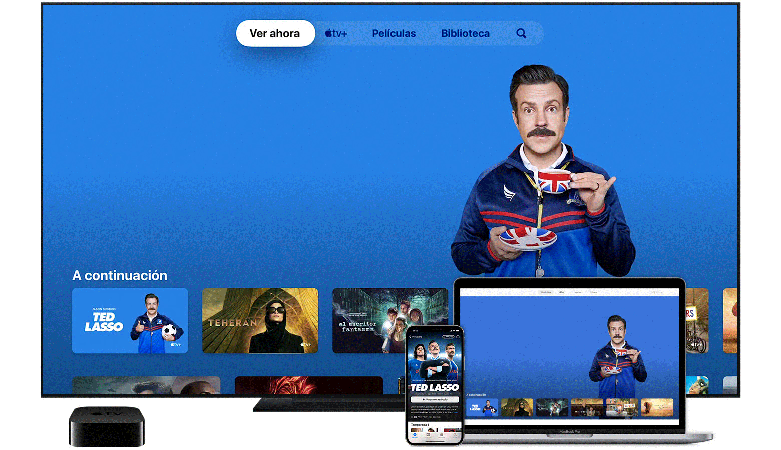 películas, y contenido en directo en la app Apple TV - Soporte técnico Apple (ES)