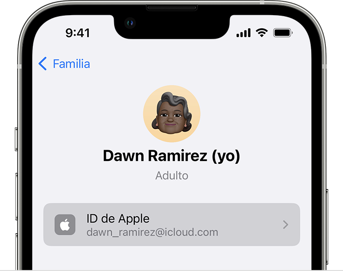 Usar un ID de Apple diferente para compartir las compras de En familia -  Soporte técnico de Apple (ES)