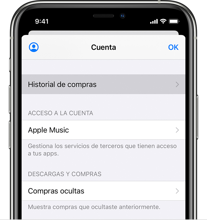 Consultar El Historial De Compras Del App Store Itunes Store Y Mas Soporte Tecnico De Apple Es