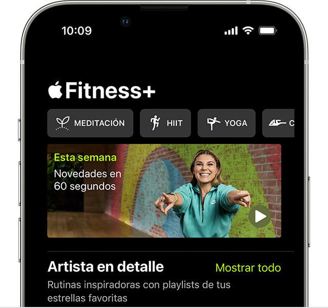Cómo utilizar Apple Fitness+ Soporte técnico de Apple (ES)