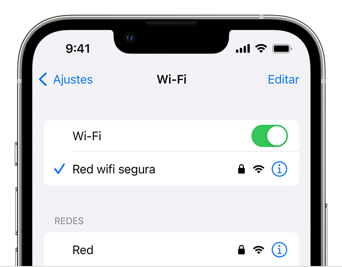 Si necesitas ayuda con la contraseña de una red Wi-Fi - Soporte técnico de  Apple (ES)