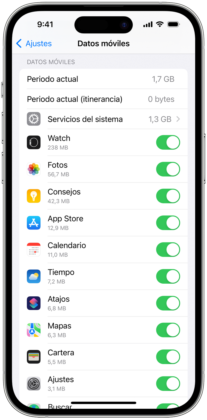 Acerca de la itinerancia de datos móviles en el iPhone y el iPad - Soporte  técnico de Apple (ES)