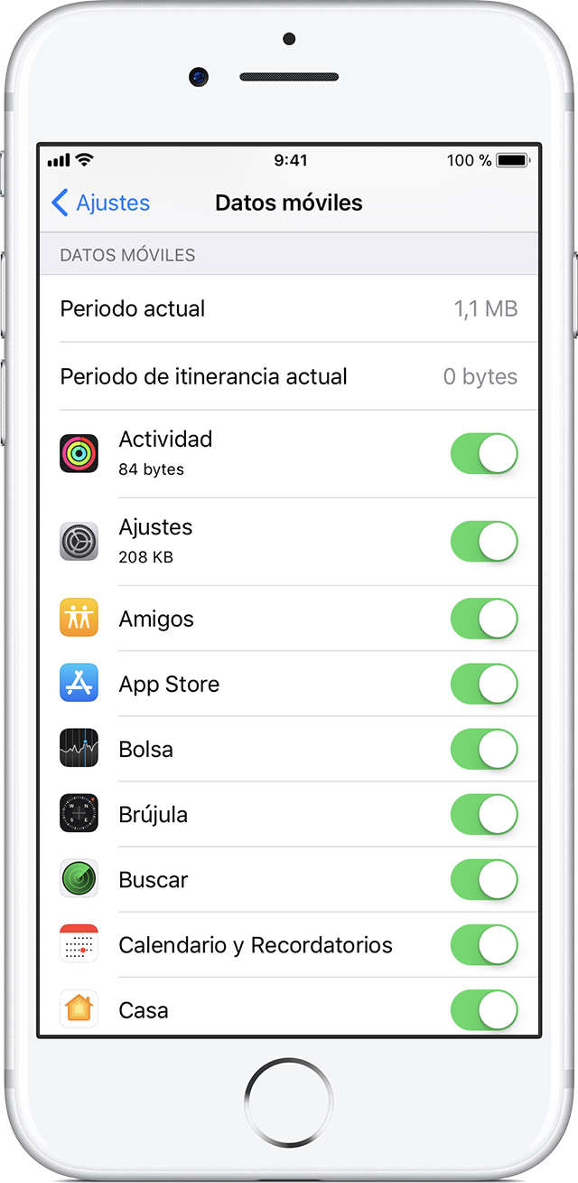 ios11 iphone7 settings cellular apps using cellular data