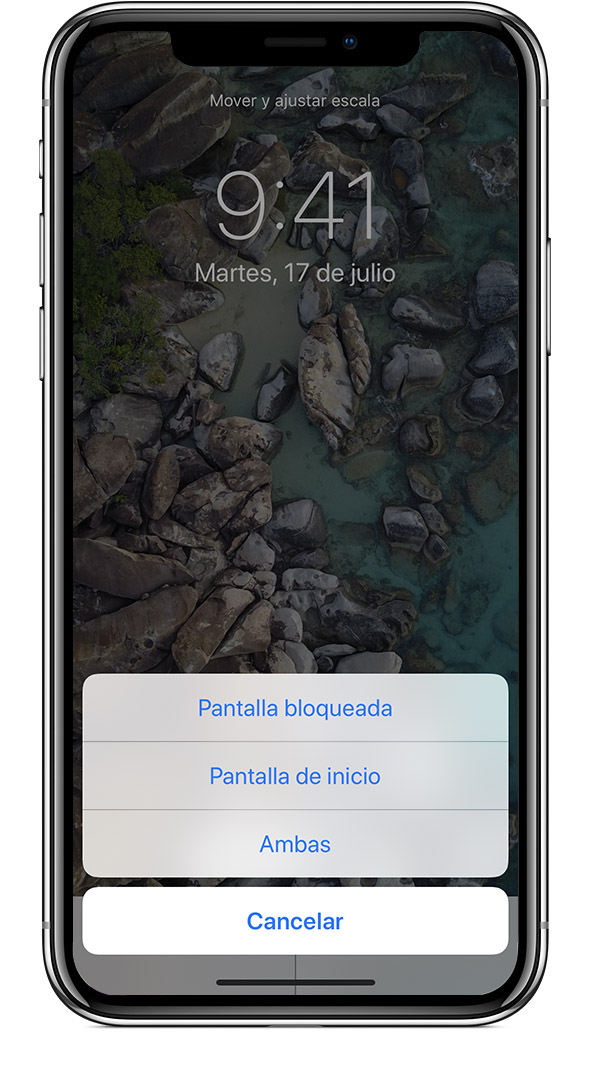 Cambiar El Fondo De Pantalla Del Iphone Soporte Técnico De Apple