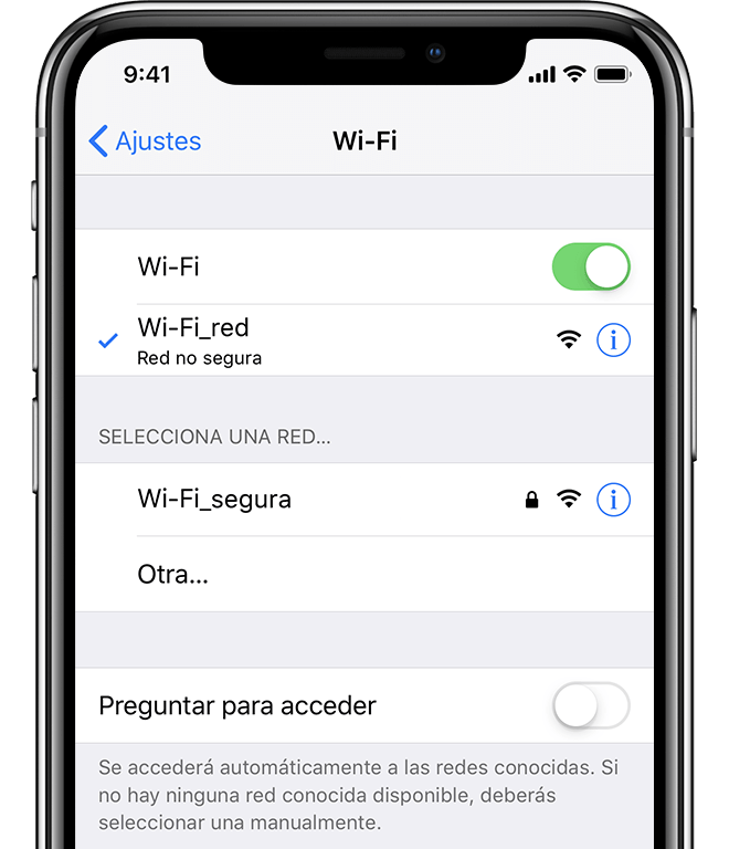 wifi gratis iphone 5s no conecta