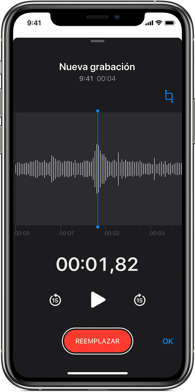 Usar la app Notas de voz Soporte técnico de Apple