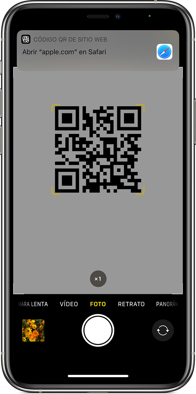 outlook qr code for iphone