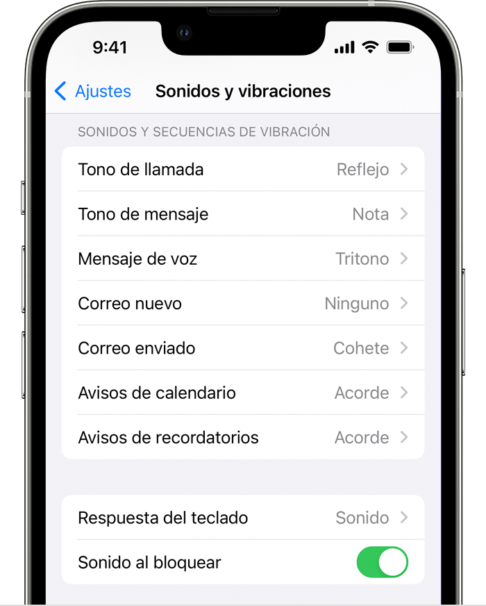 Utilizar tonos y tonos de llamada en el iPhone o el iPad - Soporte técnico  de Apple (ES)