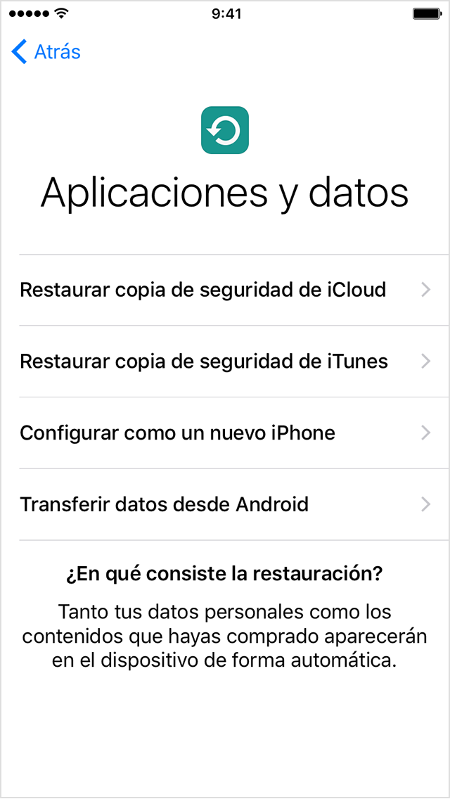 Cómo restaurar un iPhone, iPad, iPad Mini o iPod Touch