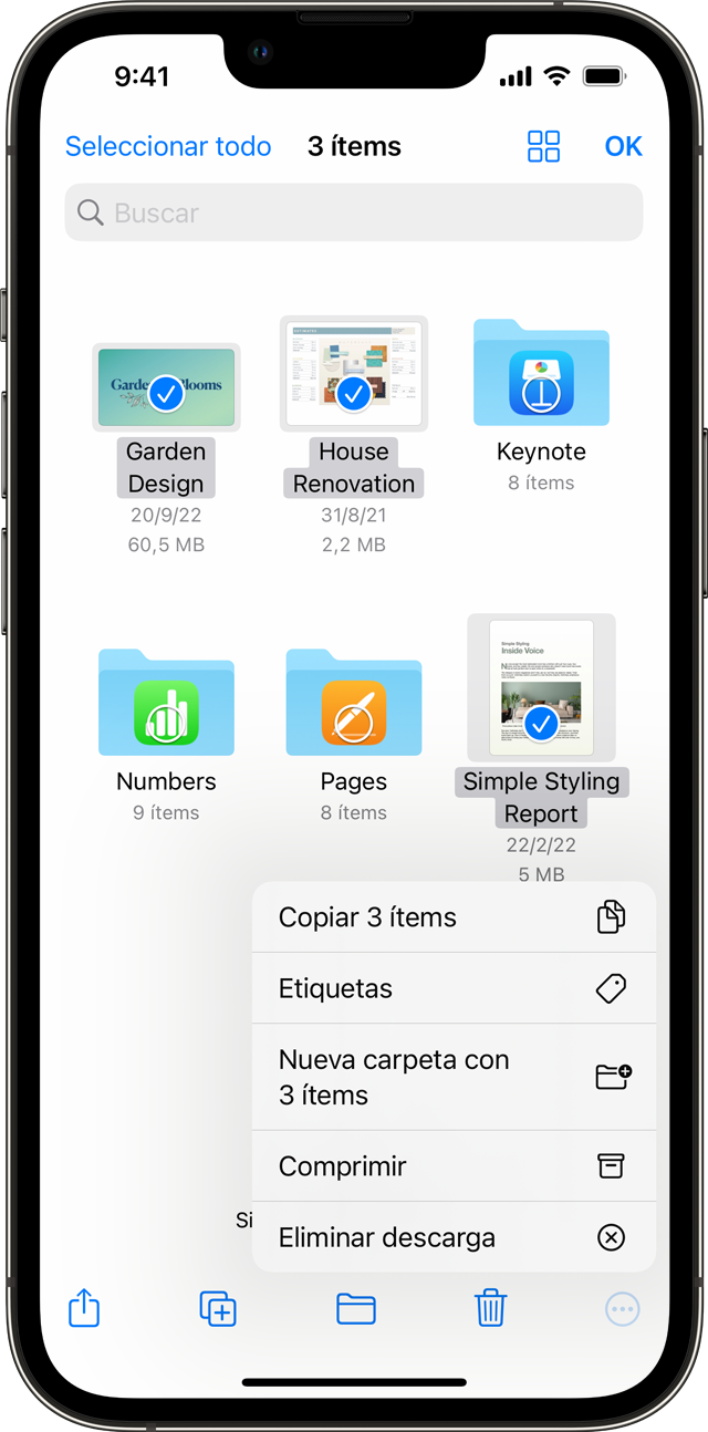Cómo abrir archivos ZIP en el iPhone, iPad o iPod touch - Soporte técnico  de Apple (ES)