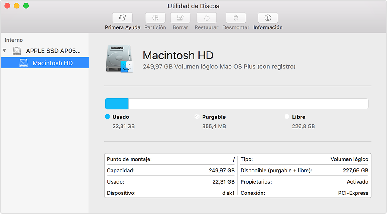 Qué hacer cuando ssd está formateado para mac, no para windows