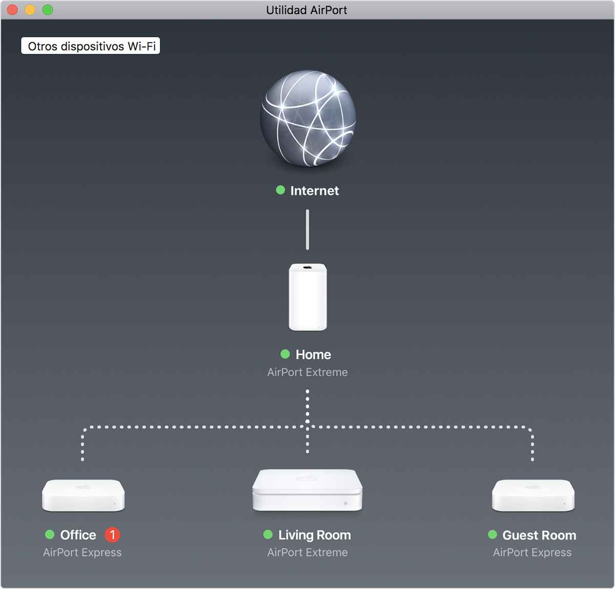 Actualizar el firmware de la estación base AirPort - Soporte técnico de  Apple (MX)