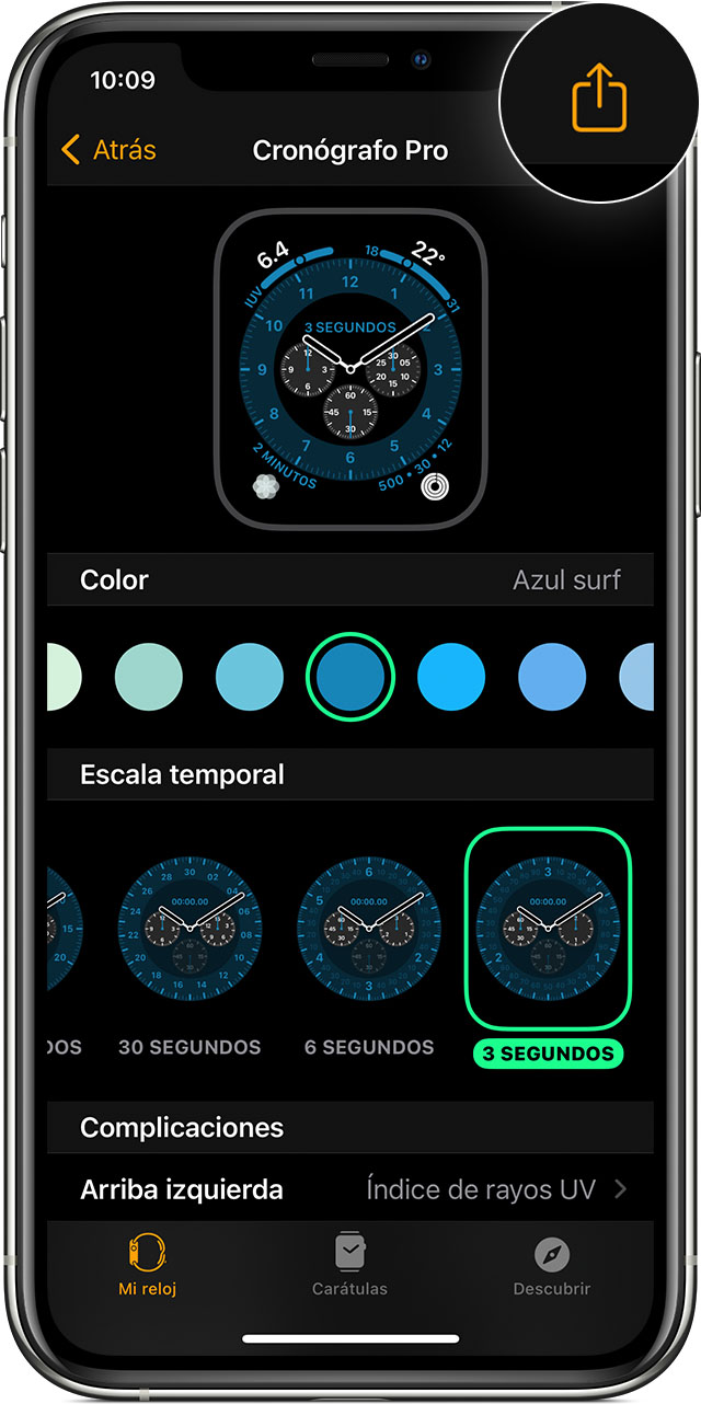 caratula para apple watch