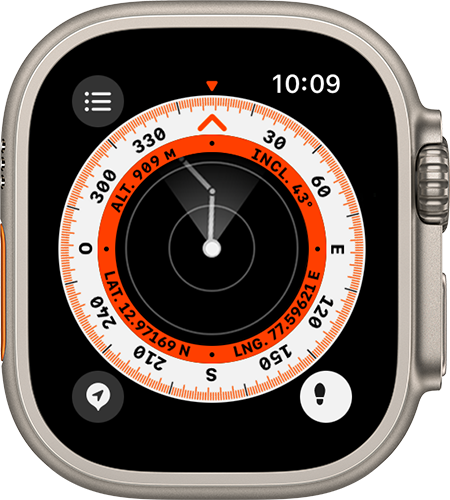 Apple Watch en el que se muestran los pasos sobre los que se vuelve con Retornar