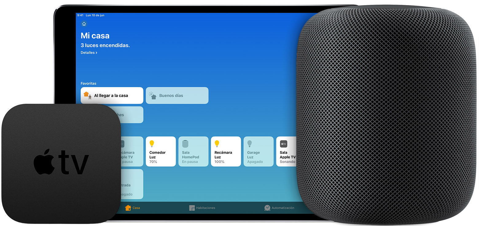 Configurar el HomePod el Apple TV o el iPad como una central de la casa Soporte técnico de Apple