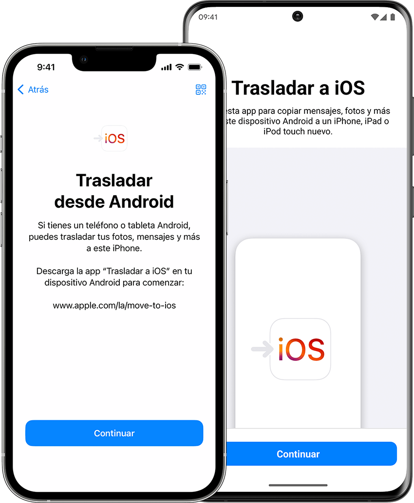 Trasladar contenido de Android a iPhone, iPad o iPod touch - Soporte  técnico de Apple (CO)