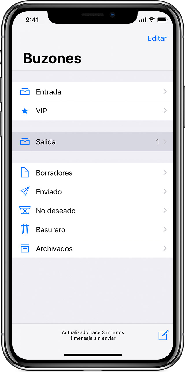 solo conectado el correo al iphone enciende