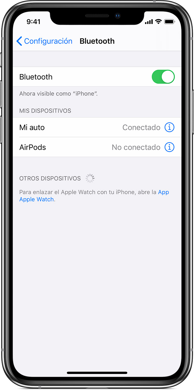 Enlazar Un Accesorio Bluetooth De Proveedores Independientes Con El Iphone Ipad O Ipod Touch Soporte Tecnico De Apple