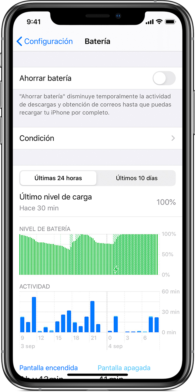 Acerca Del Uso De La Bateria En Un Iphone Ipad O Ipod Touch Soporte Tecnico De Apple