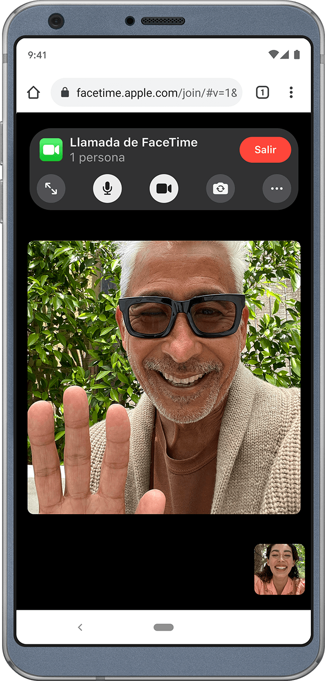 Unirse a una llamada de FaceTime desde un dispositivo Android o Windows -  Soporte técnico de Apple (CO)