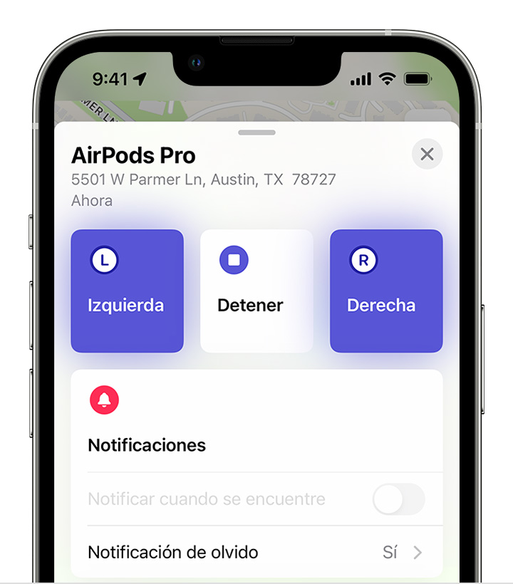 Encontrar los AirPods perdidos - Soporte técnico de Apple