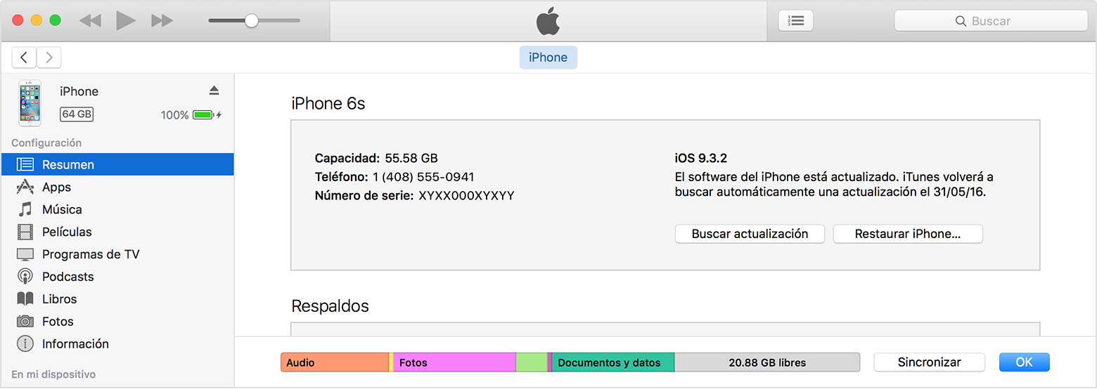Actualizar el software iOS en tu iPhone, iPad y iPod touch 