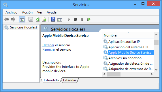 services apple mobile device