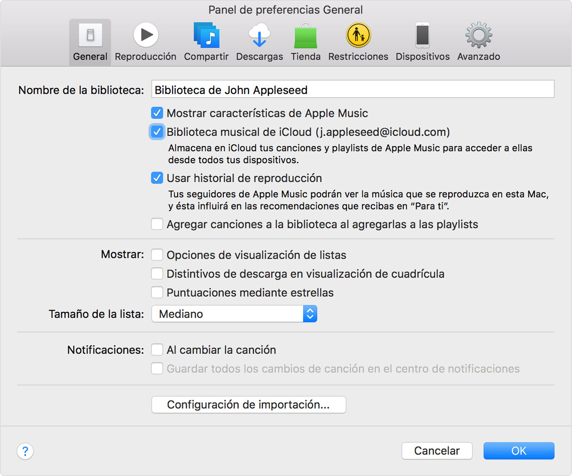 Activar la biblioteca musical de iCloud Soporte técnico de Apple Activar la biblioteca musical de iCloud Soporte técnico de Apple