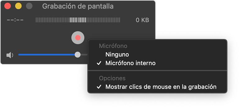 Cómo grabar la pantalla en la Mac - Soporte técnico de Apple