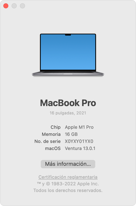 Cómo averiguar qué macOS tiene la Mac - Soporte técnico de Apple (MX)