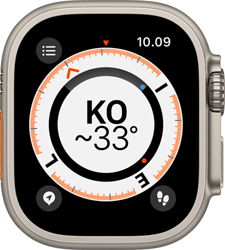 Apple Watchin kompassin käyttäminen - Apple-tuki (FI)