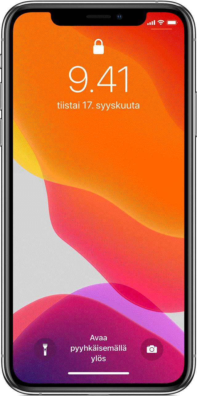 Face IDn käyttäminen iPhonessa tai iPad Prossa Appletuki