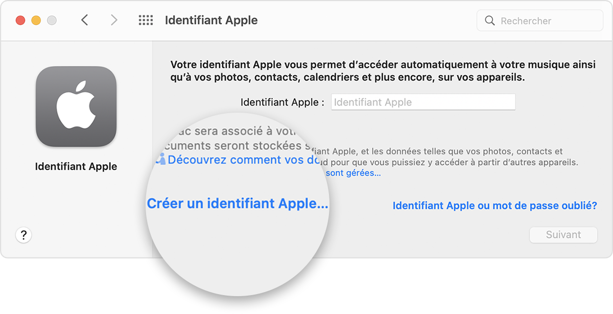 Comment créer un identifiant Apple Assistance Apple (CA)