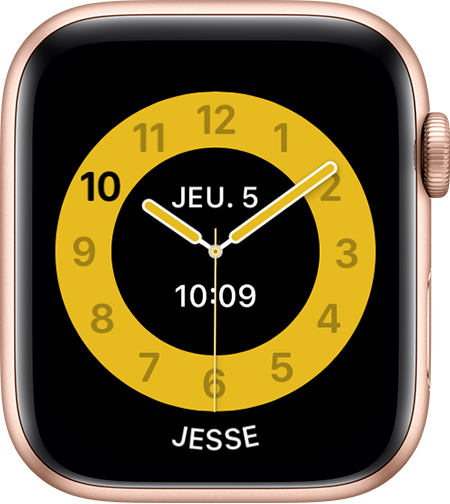 programmer entraînement apple watch
