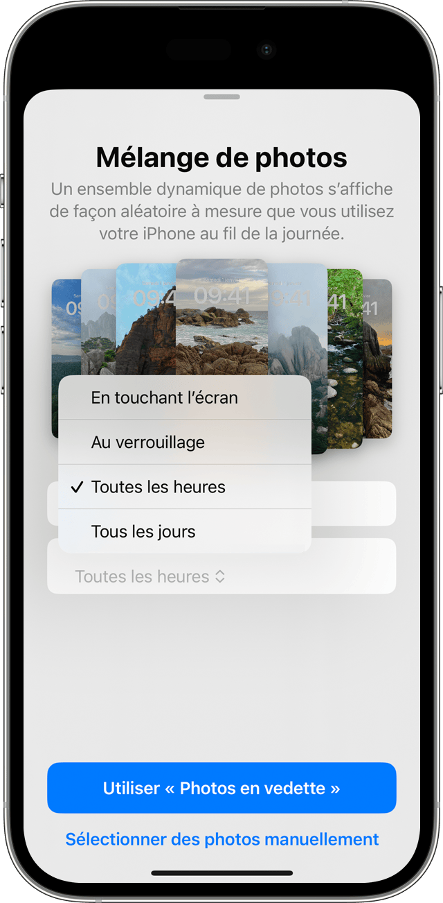 Modification du fond d'écran de votre iPhone – Assistance Apple (CA)