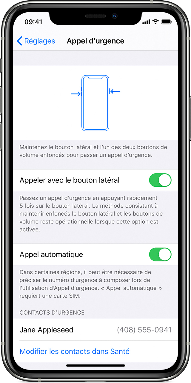 Utilisation De La Fonctionnalite Appel D Urgence Sur Votre Iphone Assistance Apple Ca Utilisation De La Fonctionnalite Appel D Urgence Sur Votre Iphone Assistance Apple Ca