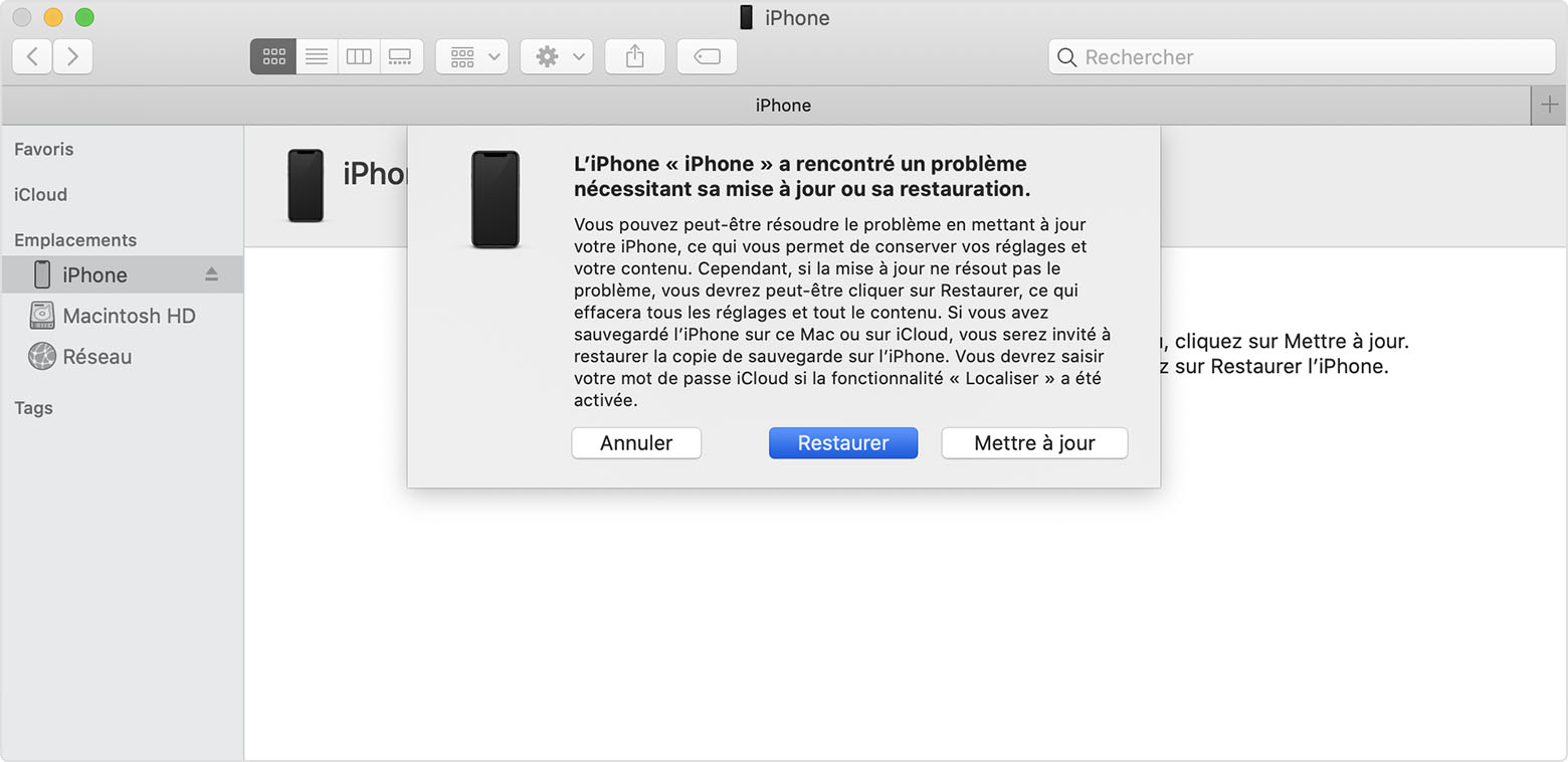 Si Vous Avez Oublie Le Code De Votre Iphone Assistance Apple Ca