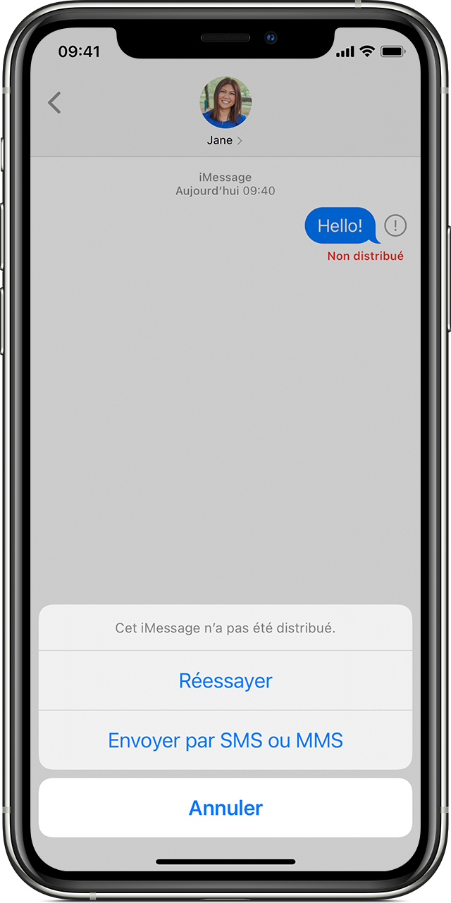 Si vous ne parvenez pas à envoyer ou à recevoir de messages sur votre  iPhone, iPad ou iPod touch – Assistance Apple (CA)