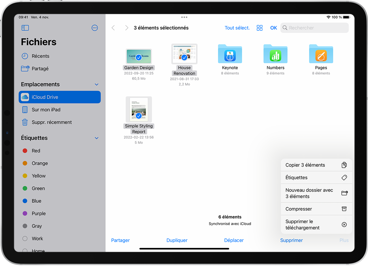 Comment ouvrir des fichiers ZIP sur votre iPhone, iPad ou iPod touch –  Assistance Apple (CA)