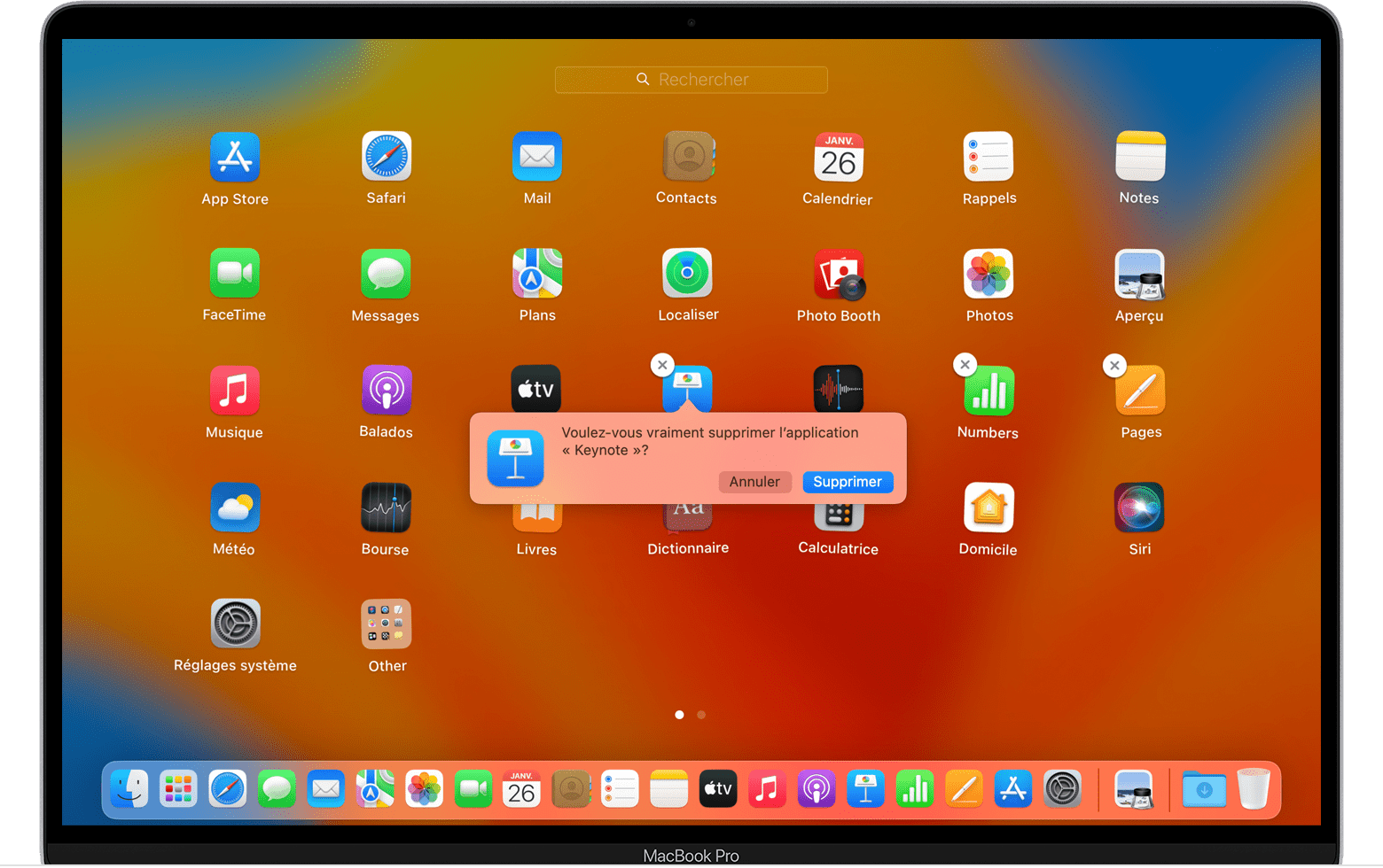 Désinstaller des apps sur votre Mac – Assistance Apple (CA)