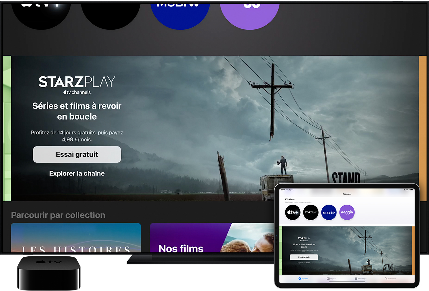S'abonner à des chaînes de l'Apple TV dans l'app Apple TV - Assistance Apple  (FR)