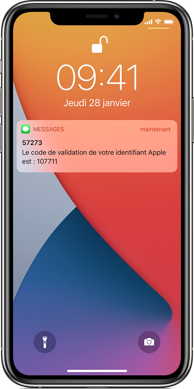 Obtention D Un Code De Validation Et Connexion A L Aide De L Identification A Deux Facteurs Assistance Apple Ci
