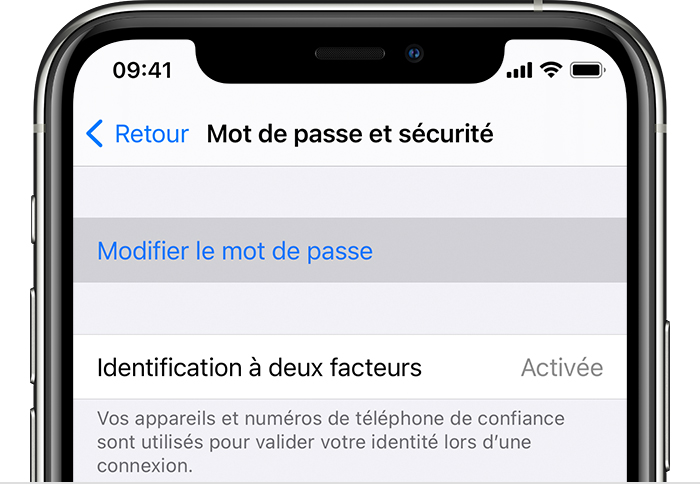 Oubli Du Mot De Passe Associe A Votre Identifiant Apple Assistance Apple