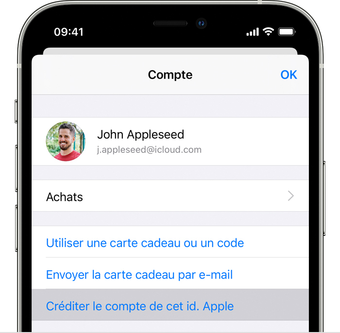 Crediter Le Compte De Votre Identifiant Apple Assistance Apple Crediter Le Compte De Votre Identifiant Apple Assistance Apple